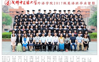 2021届外语学院毕业照